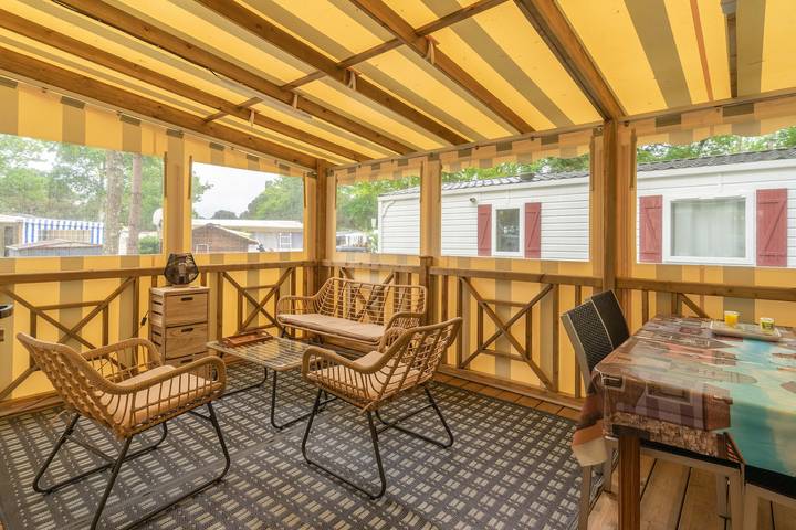 Camping für 6 Personen, mit Garten und Kinderpool, mit Haustier in der Charente-Maritime - 2