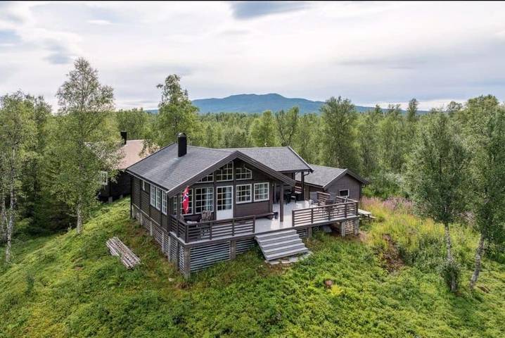 Chalet für 8 Personen, mit Ausblick und Garten sowie Seeblick, mit Haustier - 1