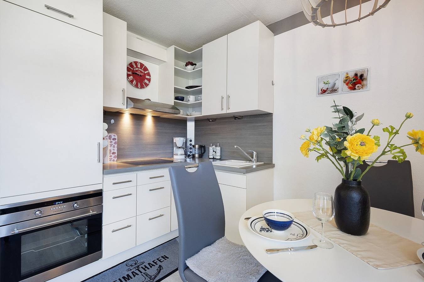 Appartement entier, Appartement « Moewennest » avec balcon et Wi-Fi in Heiligenhafen, Holstein de l'Est