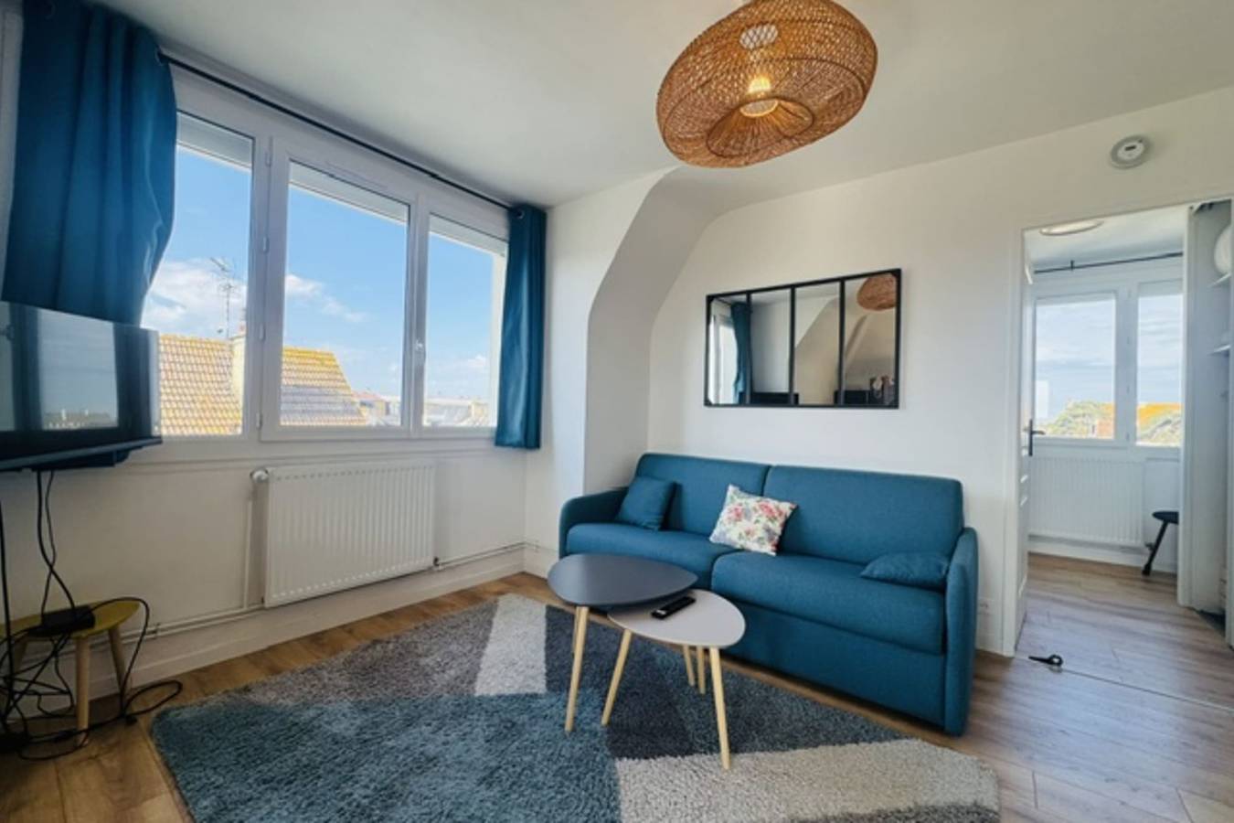 Apartamento entero, Bright apartment near the beach and casino in Ouistreham, Región de Caen