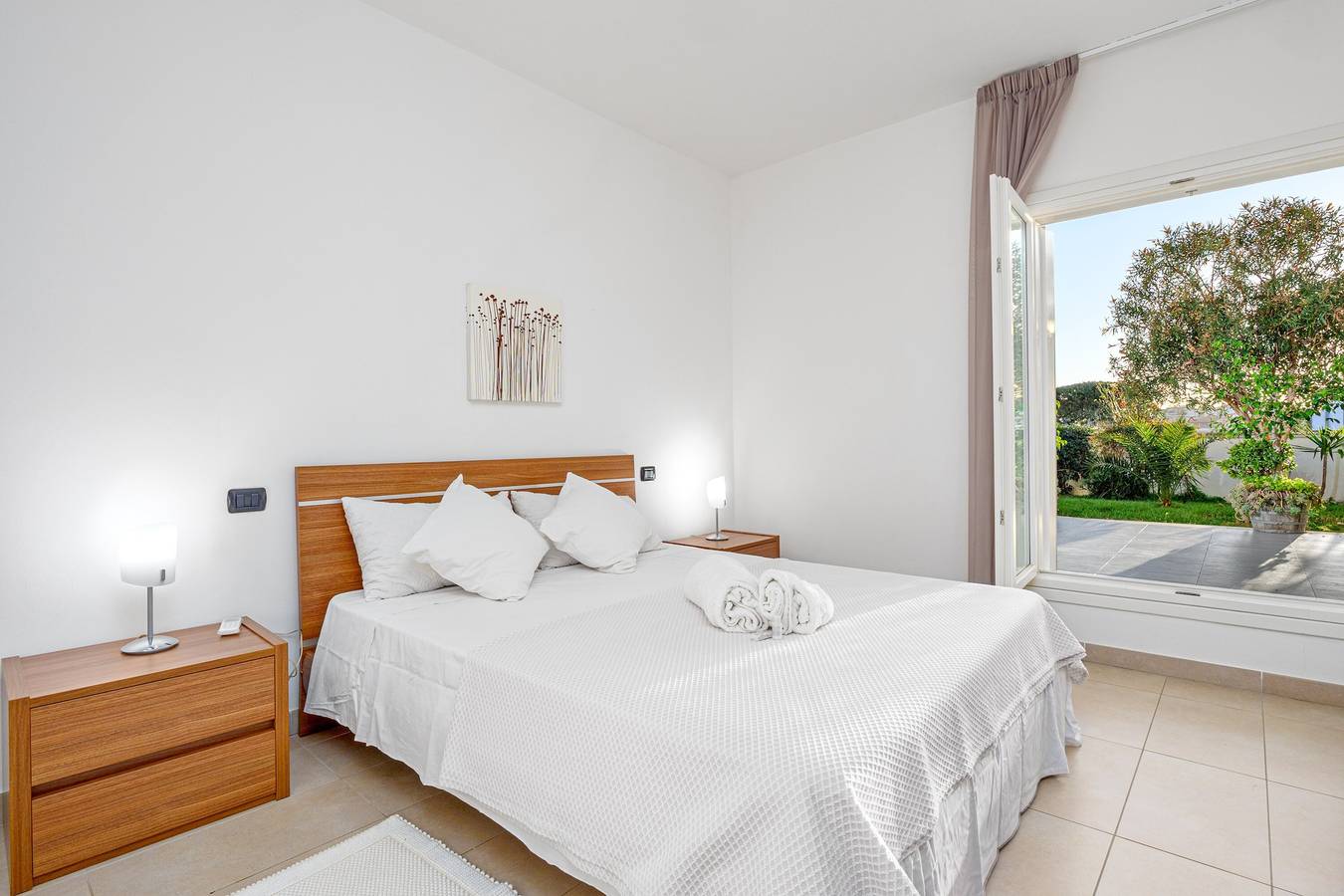 Ferienwohnung "Villa Marconi 5" mit Meerblick, überdachter Terrasse und großem Garten in Golfo Aranci, Costa Smeralda