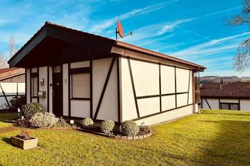 Bungalow für 4 Personen, mit Haustier an der Rhön