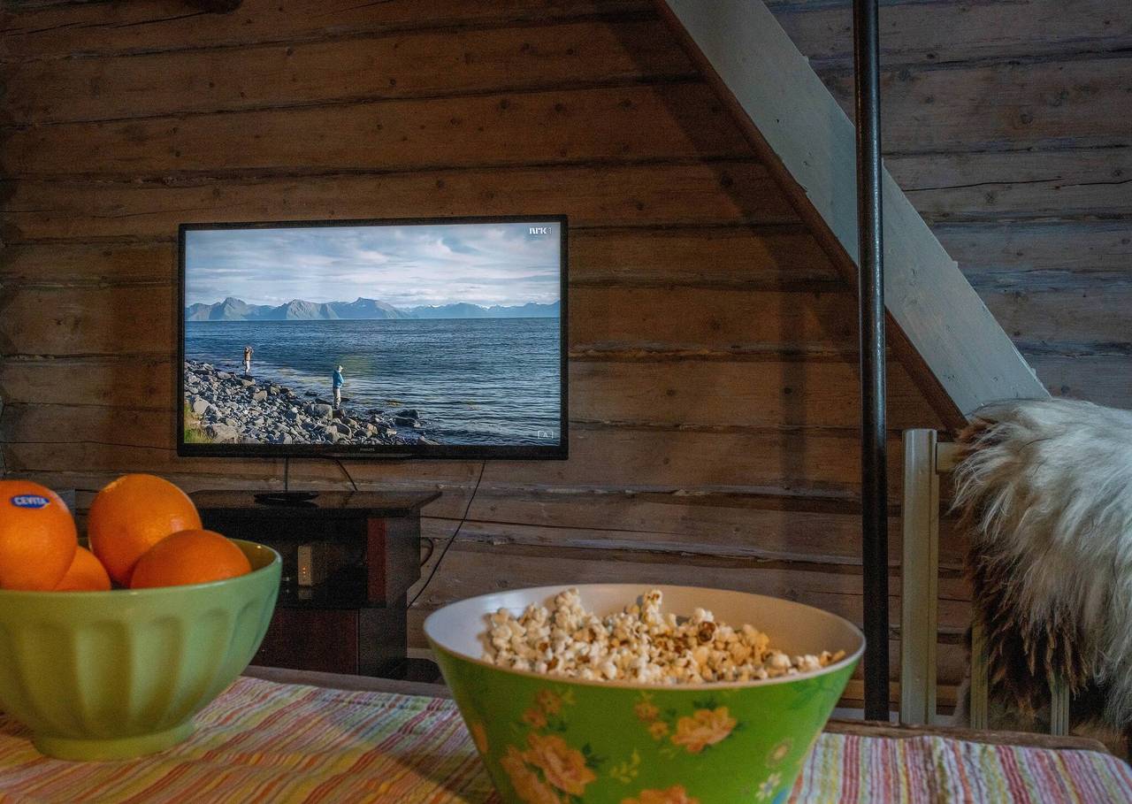 Gemütliche Hütte im malerischen Tal, E6 südlich von Trondheim in Midtre Gauldal