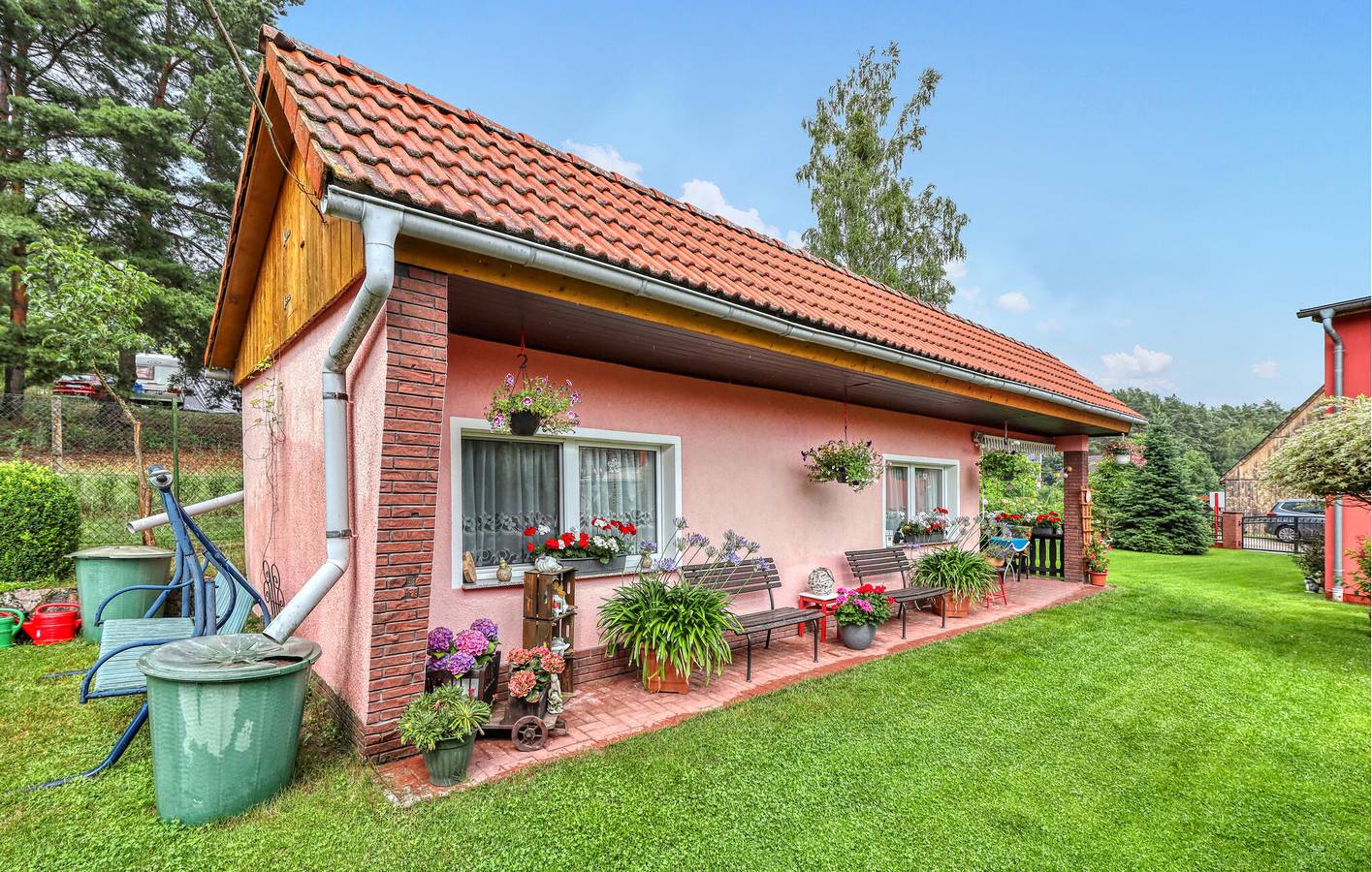 Gemütliche Wohnung mit Seeblick, Parkplatz und Terrasse in Altglobsow, Großwoltersdorf