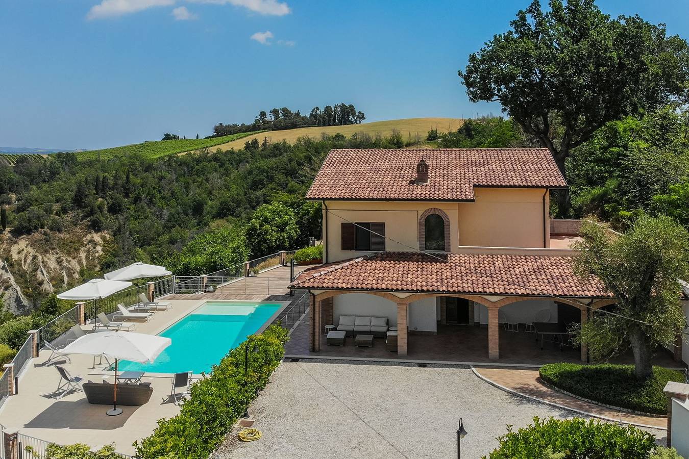 Villa Belcolle in Cossignano, Province d'Ascoli Piceno