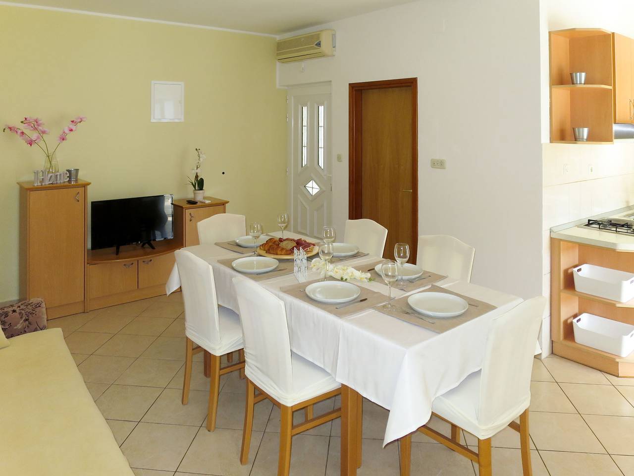 Cały apartament, Toni in Grebastica, Żupania szybenicko-knińska