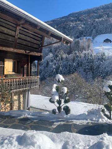 Chambre d’hôte pour 2 personnes, avec vue ainsi que jardin et terrasse dans Valais