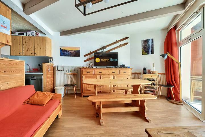 Ganze Wohnung, Ferienwohnung 2 Zimmer 5 Personen - Prestige in La Mongie, Bagnères-de-Bigorre