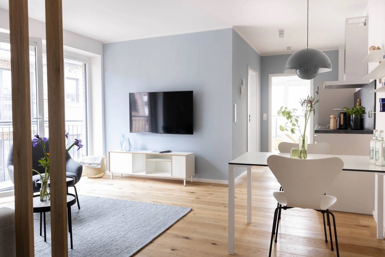 Appartement entier, Appartement 'Steuerbord' avec balcon et Wi-Fi in St. Peter-Bad, St. Peter-Ording