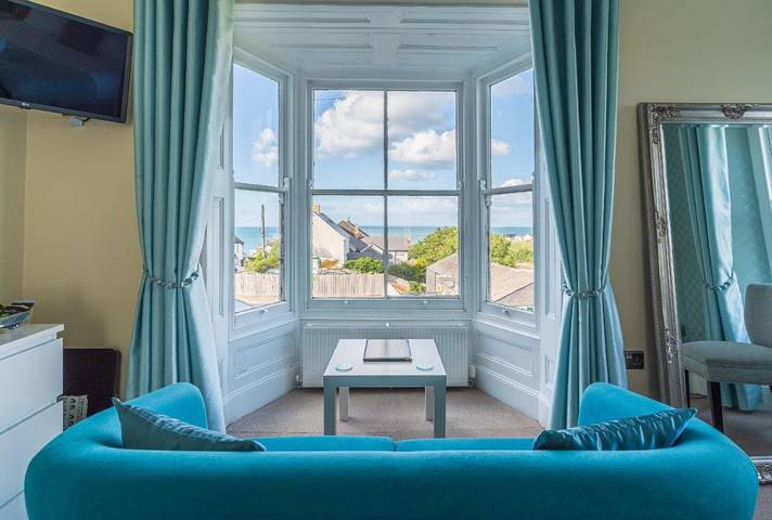Holiday rental for 3 people, with view in Aberporth