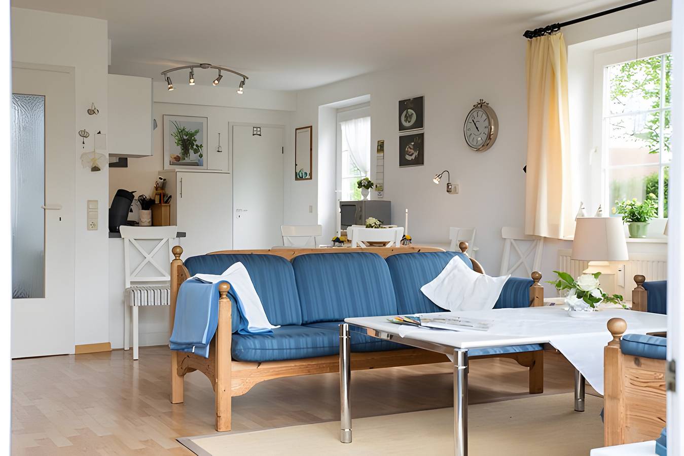 Ferienhaus mit 4 Zimmern, privater Terrasse, Gemeinschaftsgarten und Wlan in Neukirchen (Nordfriesland), Nordfriesland