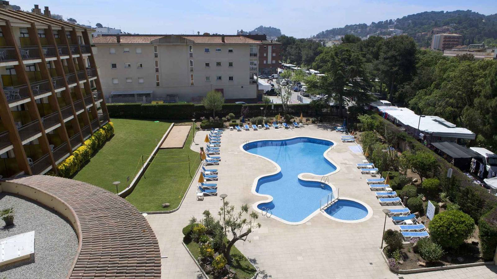 Monolocale intero, Monolocale con aria condizionata e piscina in Tossa de Mar, Costa Brava