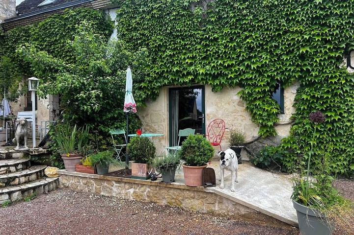 Chambre d’hôte pour 6 personnes, avec Jardin