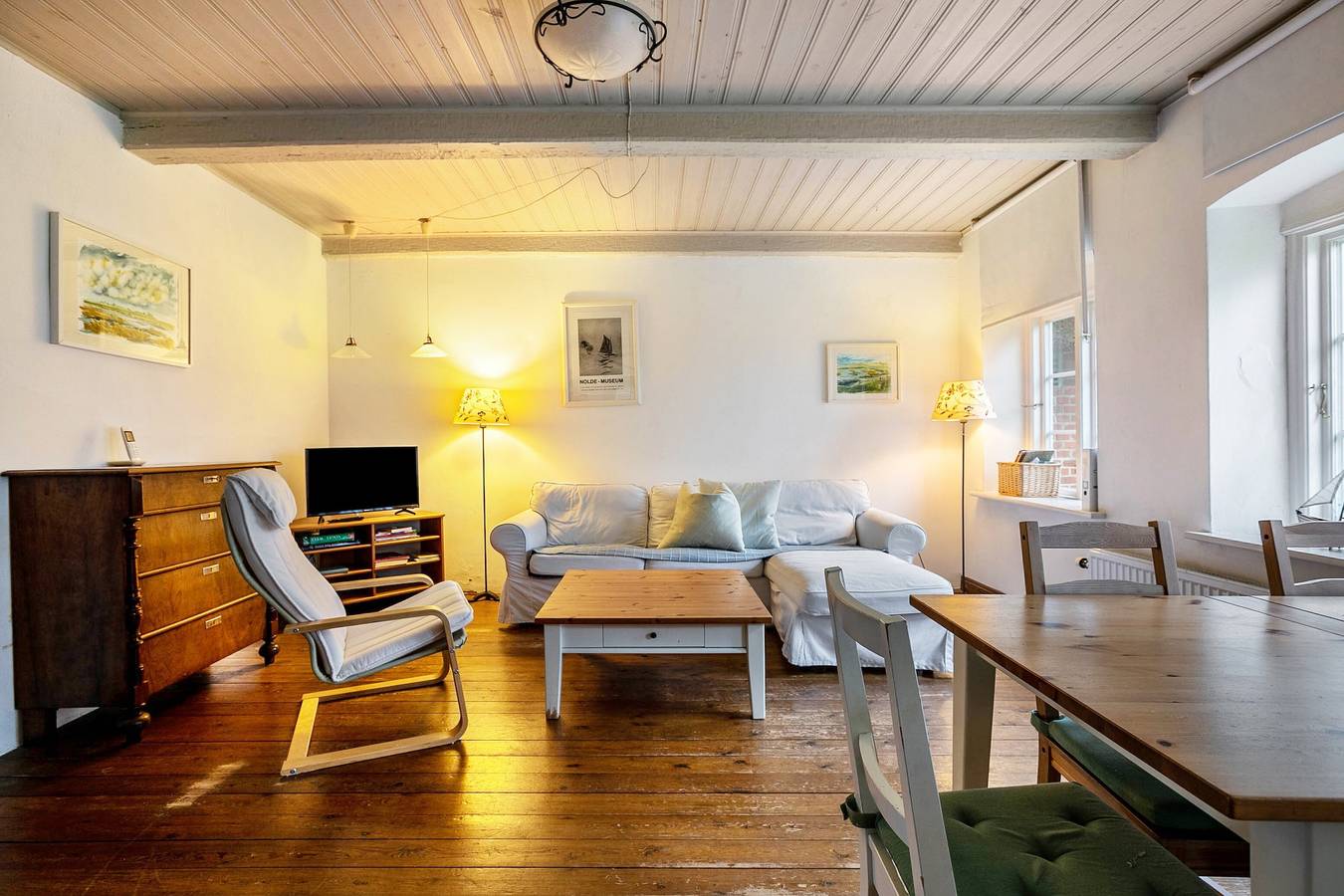 Ganze Wohnung, Ferienwohnung 4 Am Westerdeich" mit privater Terrasse, Gemeinschaftsgarten und Wi-Fi in Rodenäs, Nordfriesland