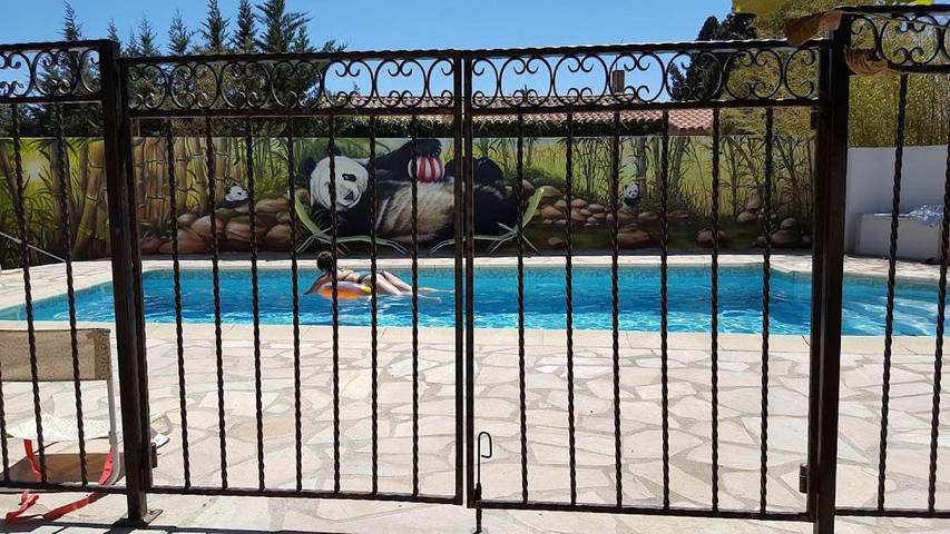 Chambre d’hôte pour 2 personnes, avec jardin et piscine