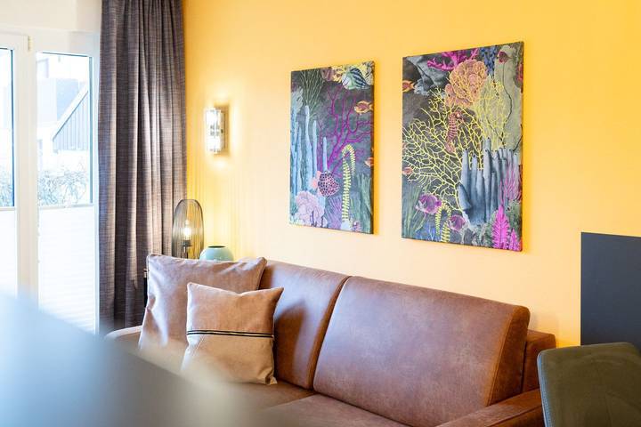 Ferienwohnung für 4 Personen, mit Balkon und Garten sowie Sauna in Grömitz