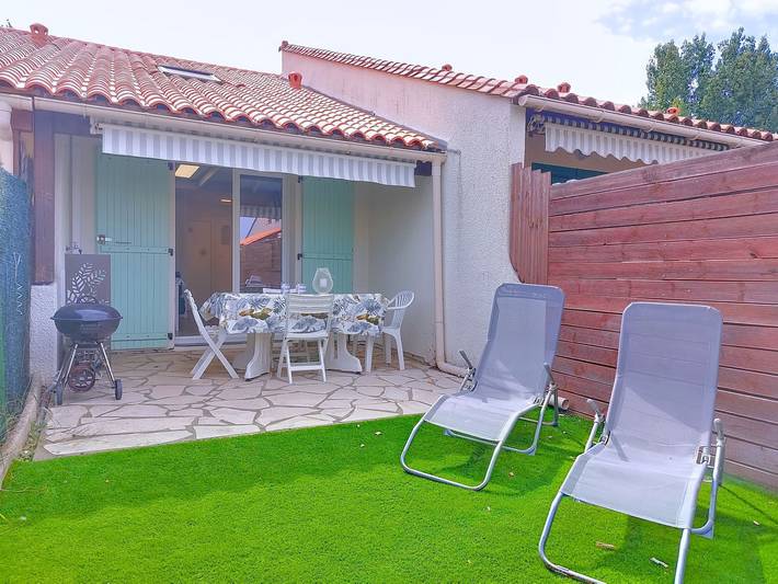 Maison de vacances pour 4 personnes, avec terrasse dans La Palmyre