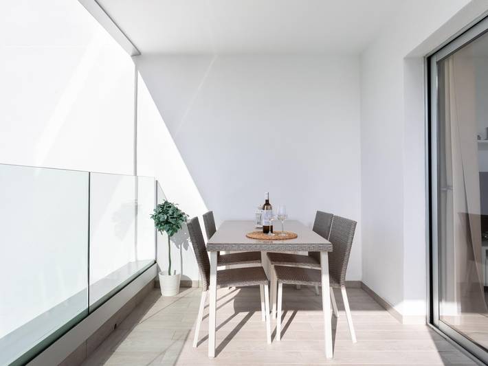 Ferienwohnung für 4 Personen, mit Balkon und Kinderpool sowie Pool in Callao Salvaje - 2