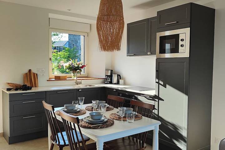 Location de vacances pour 4 personnes, avec terrasse à Saint-Aubin-de-Terregatte
