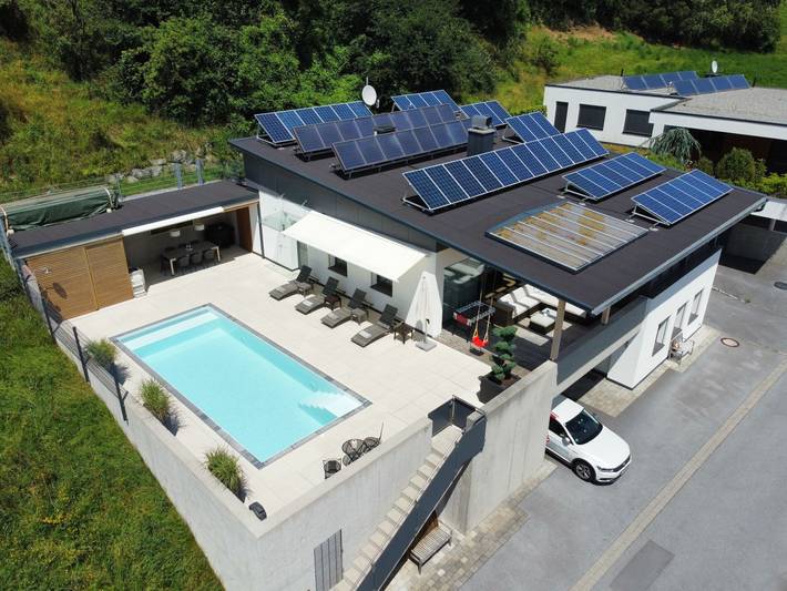 Ferienhaus für 6 Personen, mit Terrasse und Ausblick - 1