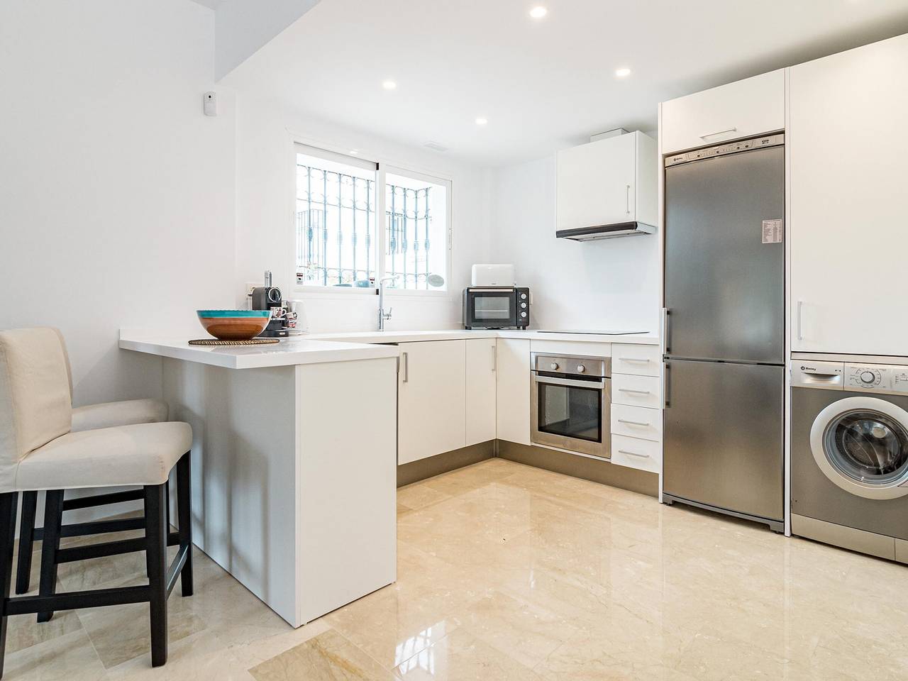 Maison mitoyenne à Nueva Andalucia pour 6 pers. avec piscine, clim et parking - 130903 in Nueva Andalucia Golf Valley, Marbella