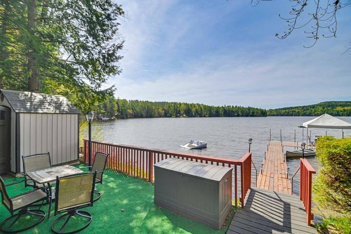 Ferienhaus für 8 Personen, mit Seeblick und Ausblick sowie Balkon - 1