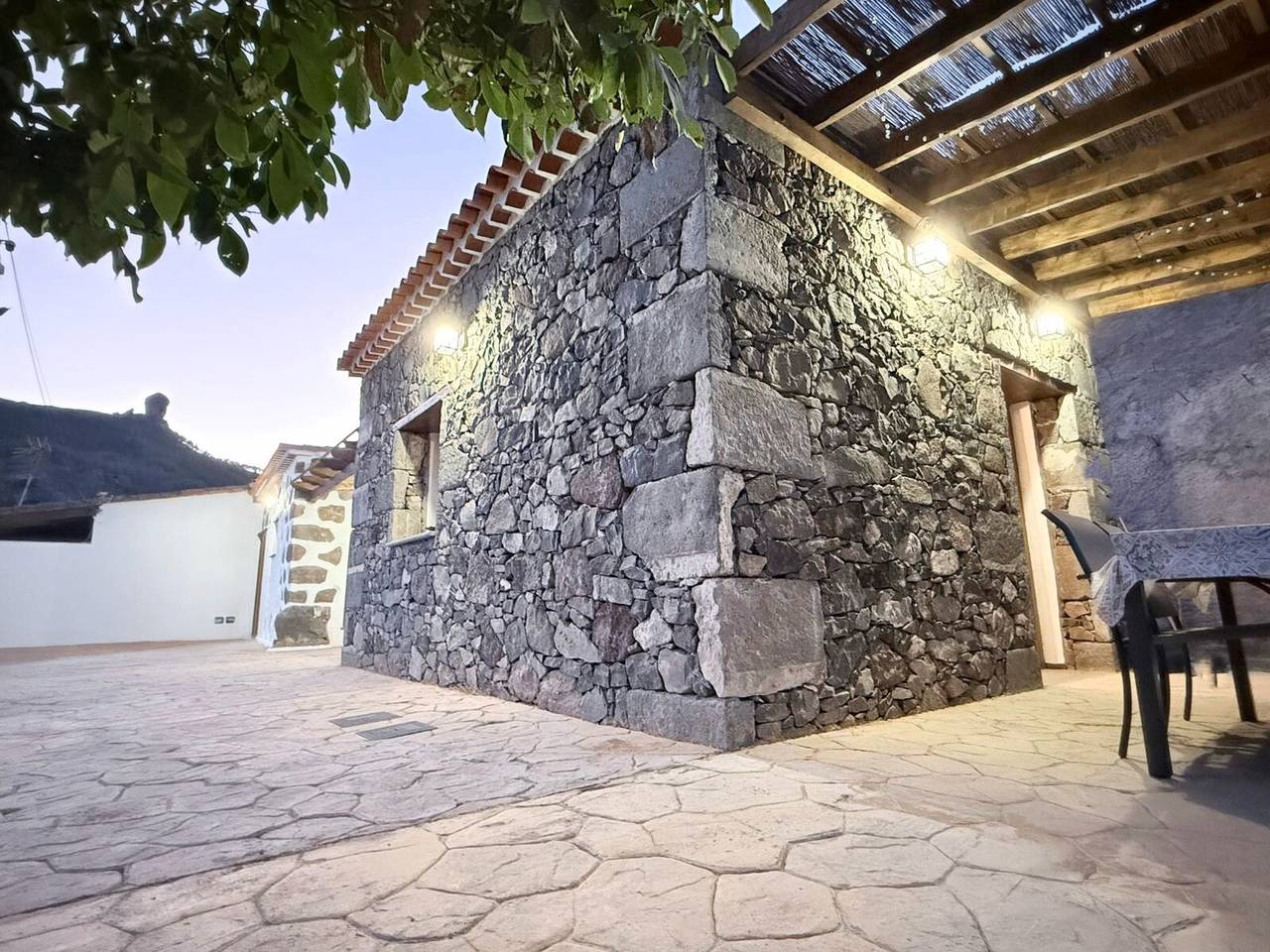„Casa Rural La Pelusa“ mit Bergblick, Wlan und Klimaanlage in Tejeda, Gran Canaria West