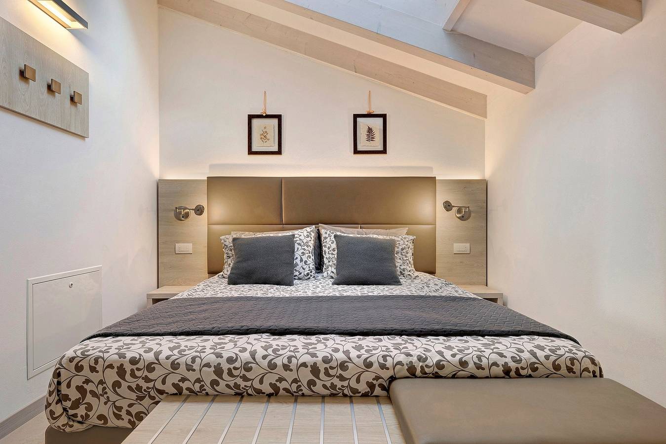 Zimmer 'Camera 307 – Eco Del Garda' mit Gemeinschaftspool, Terrasse und Wlan in Villa del Monte, Tenno