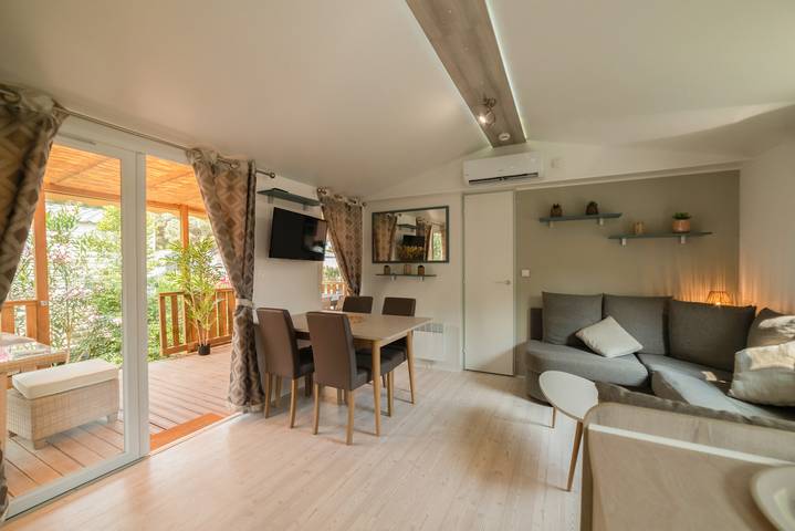 Camping für 8 Personen, mit Garten in Pyrénées-Orientales - 4