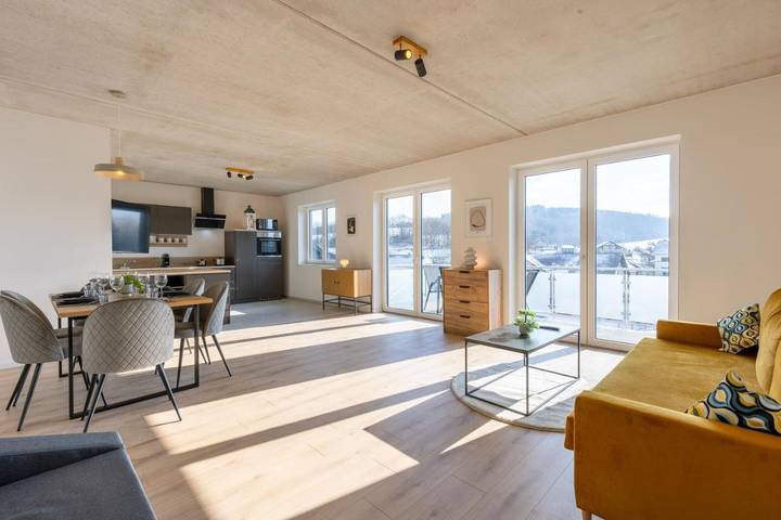 Ferienwohnung für 7 Personen, mit Ausblick und Balkon, mit Haustier in Rock am Ring