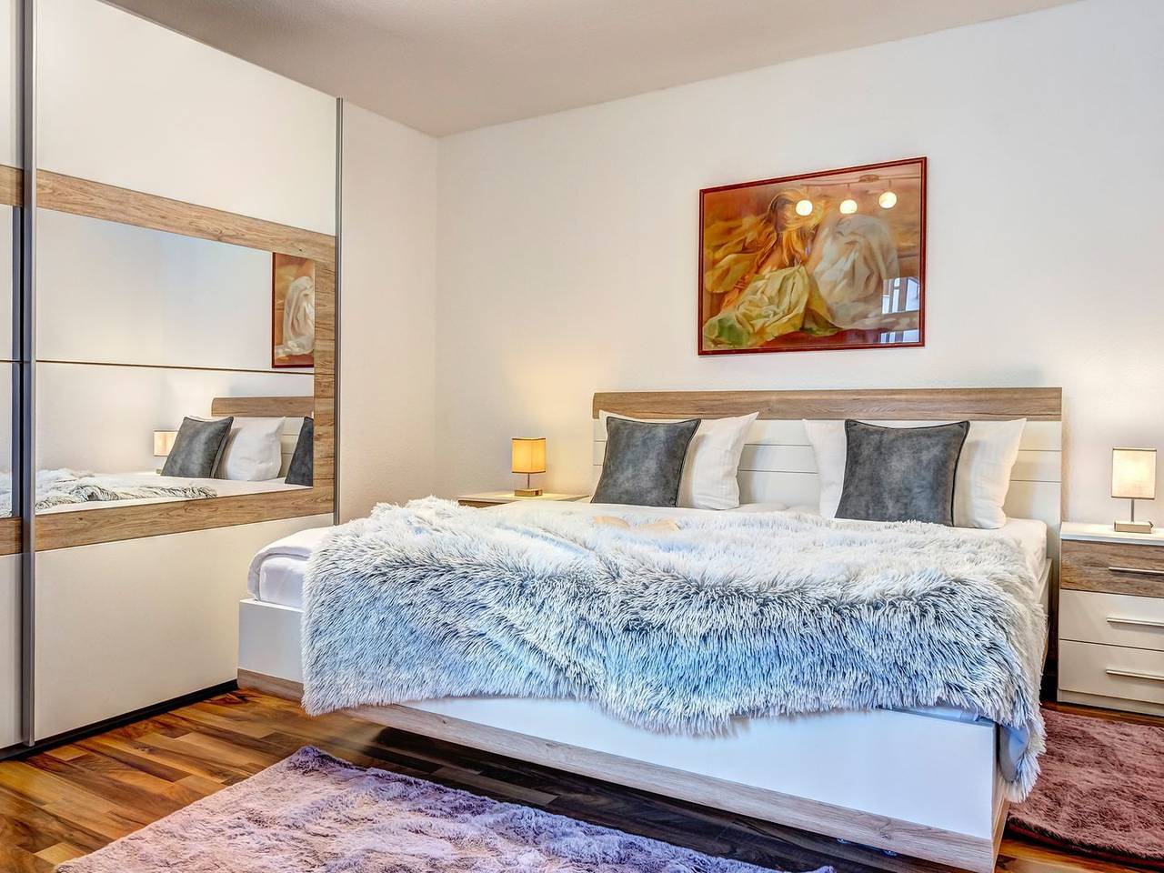 Appartement entier, Villa Bellevue, Whg. 08 in Ahlbeck - Stilvolle Ferienwohnung mit Balkon in Drei Kaiserbäder, Heringsdorf