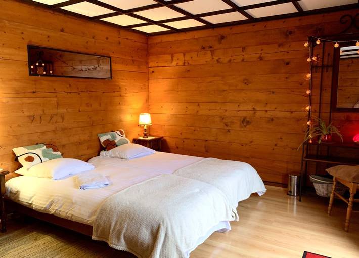 Chambre d’hôte pour 3 personnes, avec jardin