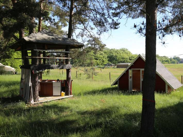 Ferienhaus für 7 Personen, mit Balkon und Terrasse sowie Garten und Sauna in Havelland