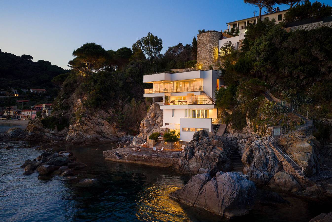 Maison De Vacances pour 10 Personnes dans Spiaggia della Biodola (Biodola), Portoferraio