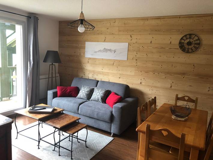 Ganze Wohnung, Gemütliche 3-Zi.-Whg. für 6 in Peyragudes mit Pistenzugang in Peyragudes, Französische Pyrenäen