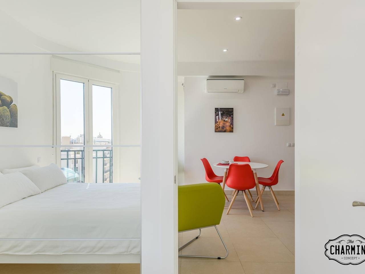 Apartamento vacacional entero, Charming Gran Vía - Callao 4. Impresionantes vistas, 2 dormitorios y 2 baños in Centro (Madrid), Madrid