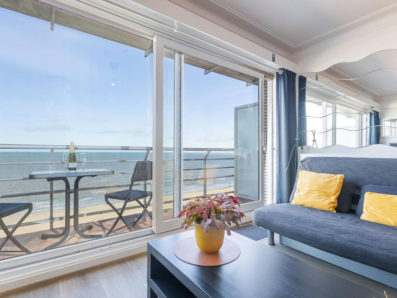 Ganze Wohnung, Wohnung im 6. Stock mit Meerblick in Middelkerke, Belgische Küste