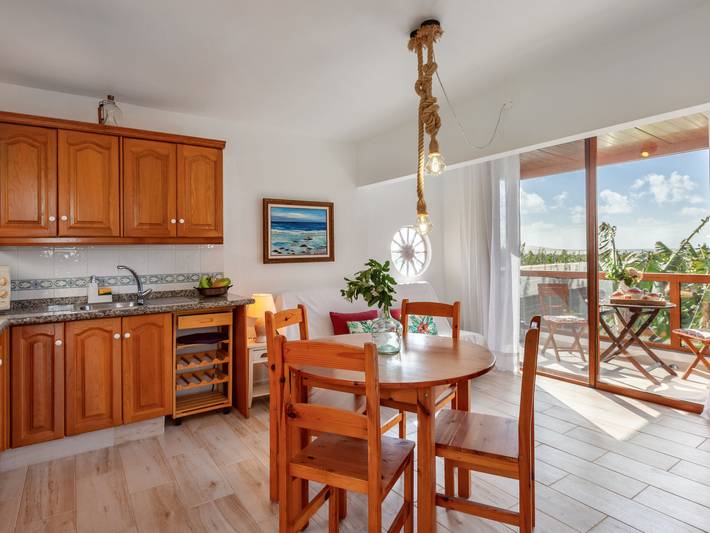 Ferienhaus für 4 Personen, mit Terrasse und Garten sowie Ausblick auf La Palma - 3