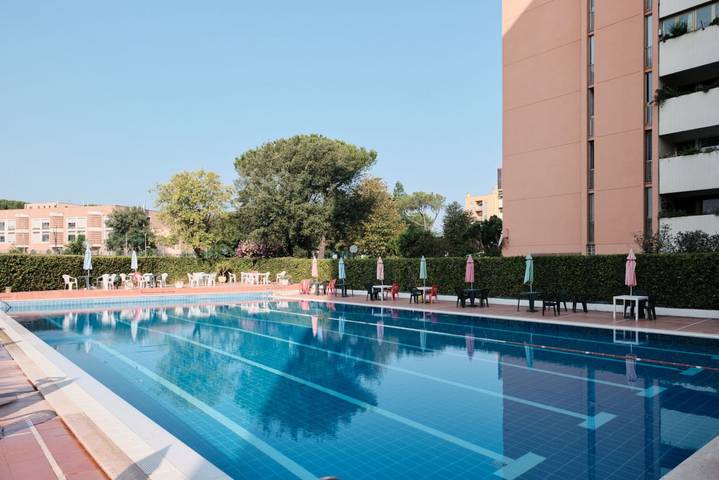 Apartamento de vacaciones para 6 personas, con piscina en Roma
