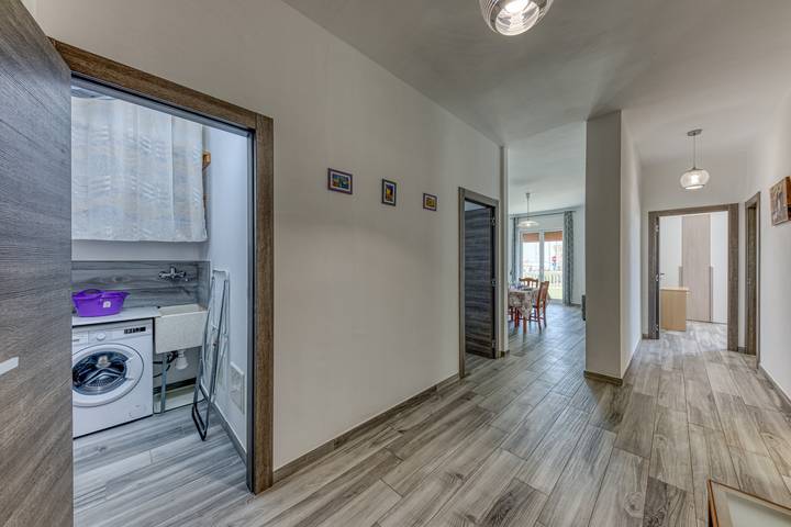 Ganze Wohnung, Ferienwohnung 'Casa Vacanze La Torre' mit Meerblick, Balkon und Klimaanlage in Gallipoli, Golf von Tarent