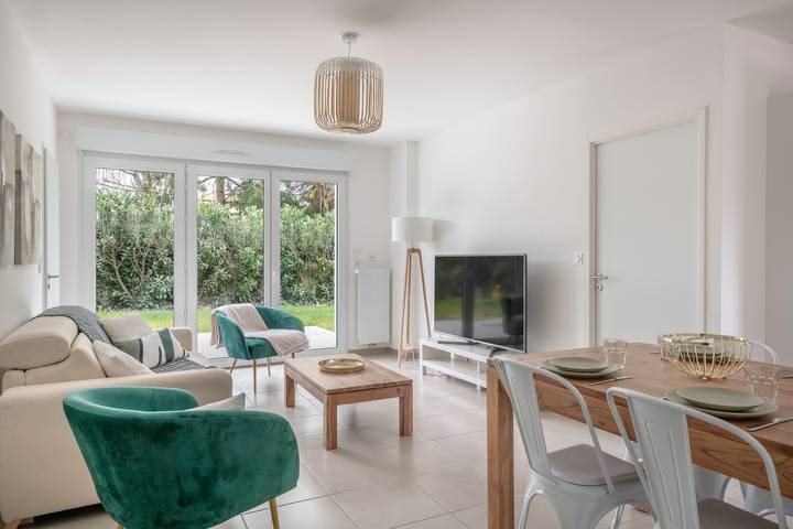 Ferienwohnung für 4 Personen, mit Garten und Terrasse in La Baule-Escoublac