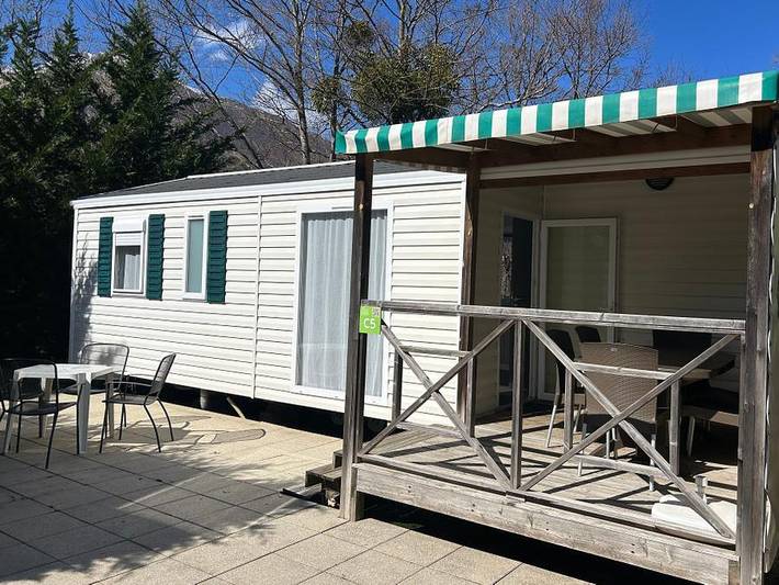 Mobil home pour 6 personnes, avec piscine, animaux acceptés dans Béarn - 2