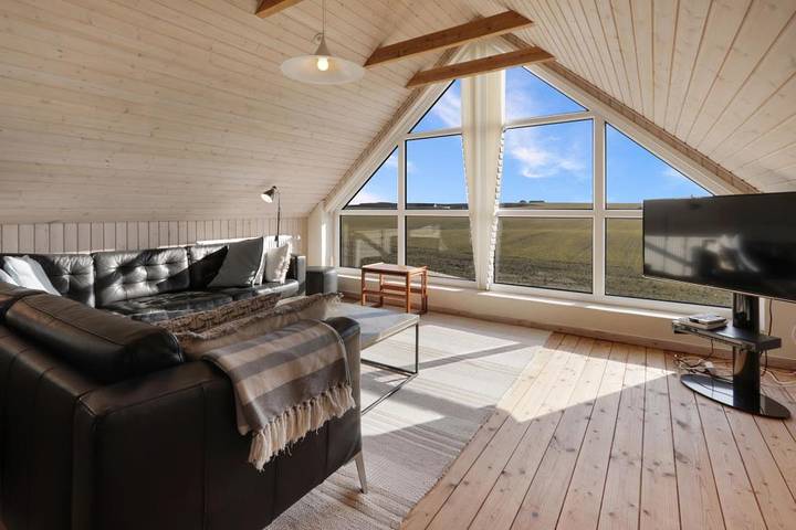 Ferienhaus mit Meerblick für 6 Personen, mit Balkon/Terrasse, mit Haustier an der Westküste Dänemarks - 2