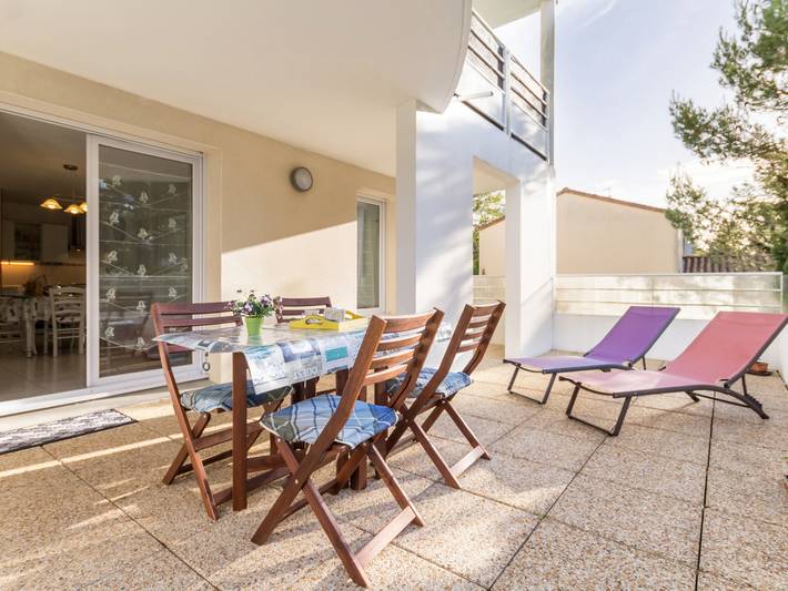 Location de vacances pour 3 personnes, avec Balcon et Terrasse à Saint-Brevin-les-Pins
