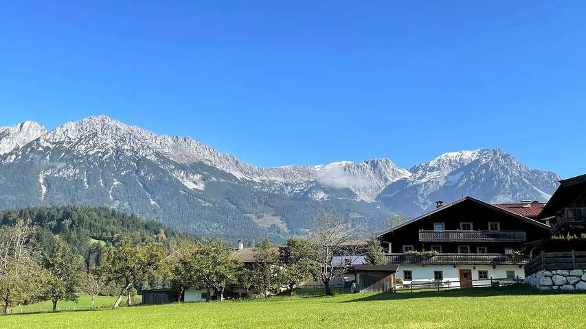 Ferienhaus für 12 Personen, mit Garten und Pool in Wilder Kaiser
