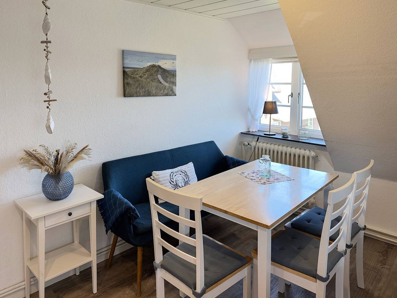 Ganze Wohnung, Haus Frisia Ferienwohnung Frisia 5 mit Garten, Wlan & nur 500 m zum Meer in Nordfriesische Inseln (Schleswig-Holstein), Norddorf