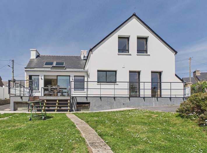 Accès direct mer - Charmante maison pour 8 pers in Plouguerneau, Región de Brest