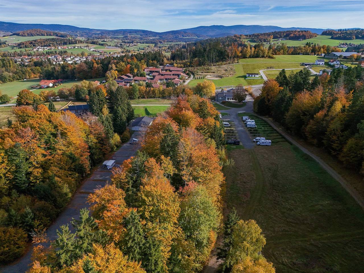 Campingresort Bayerwald in Waldkirchen, Ostbayern