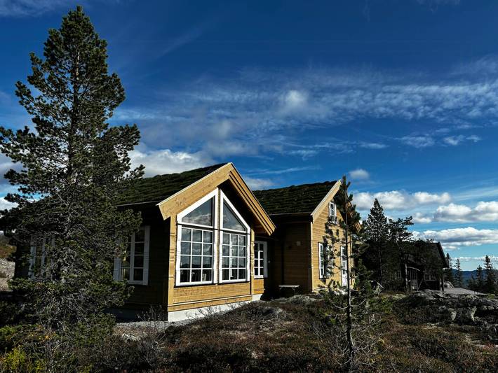 Berghütte mit Panoramablick in Valdres in Etnedal