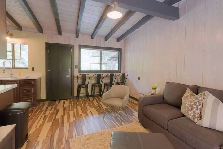 Blockhütte für 4 Personen, mit Balkon/Terrasse - 1